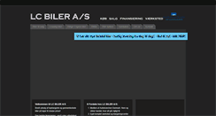 Desktop Screenshot of lcbiler.dk